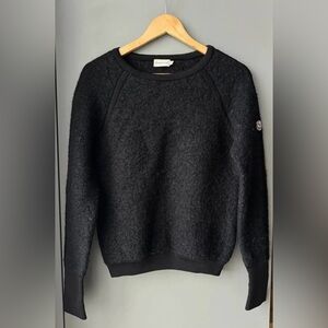 Moncler Women's Black Wool Sweater Size Small